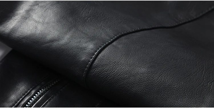 Новинка года; сезон осень; мотоциклетный воротник; Chaqueta Cuero Hombre; высокое качество; облегающий крой; bouson Homme Cuir