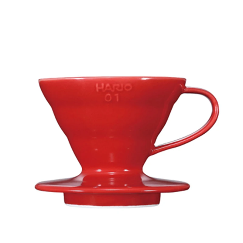 1-2/2-4 чашки V60 фильтры для кофе Hario капельница - Цвет: red 1-2cups