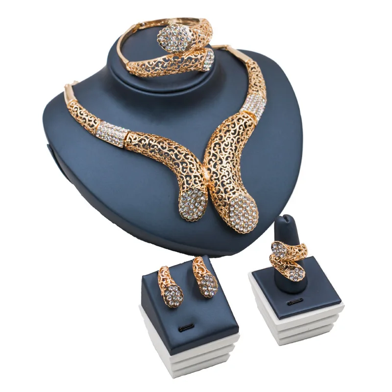 2017 горячие африканские ювелирные изделия костюм Niggerian бусы ювелирный набор