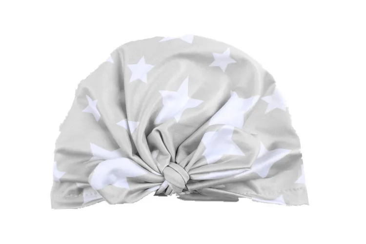 Star Print Baby Hats Western Style Rabbit Ear Beanie Caps Soft Milk Fiber Girls Boys Newborn Toddler Children Hat Spring Autumn | Детская