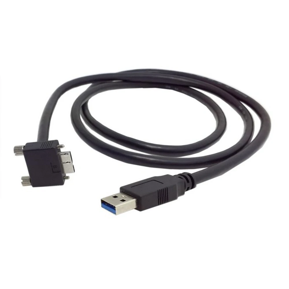 Вниз Угловой 90 градусов Micro USB винт крепление к 3 0 кабелю данных для промышленной