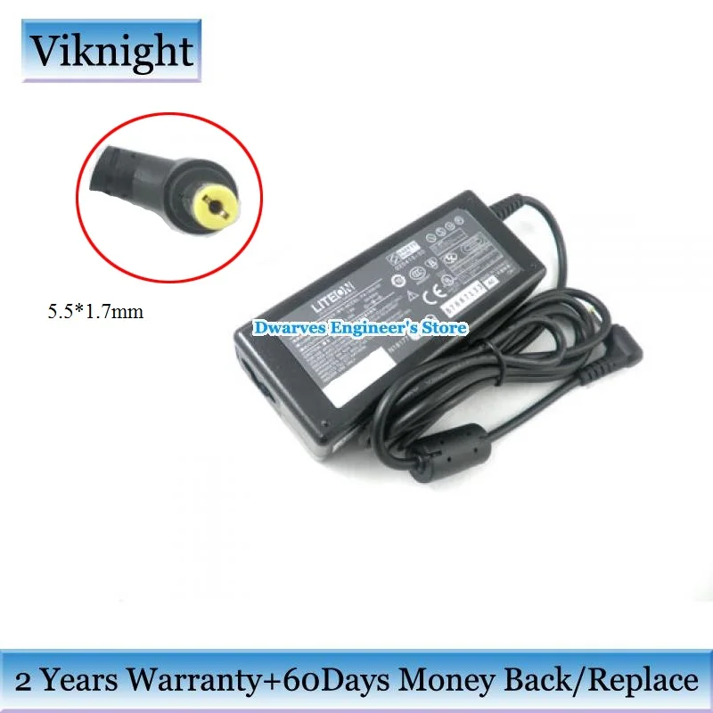 Оригинальный 19V 3.16A 60W адаптер переменного тока для ноутбука Acer TravelMate 600 610 620 630 732 740