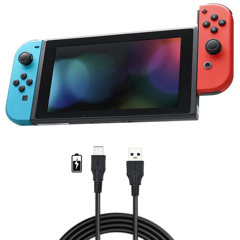 Для Nintendo Switch 4 в 1 Аксессуары несущих чехол сумка+ зарядный кабель+ защитная оболочка+ пленка для экрана из закаленного стекла для NS