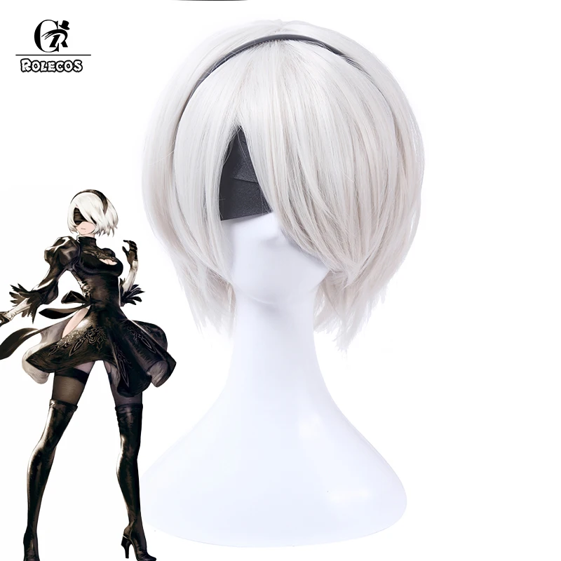 Ролековая игра Nier Automatas Косплей головной убор YoRha No.2 Тип B No.9 модель S 30 см/11 81 дюйма