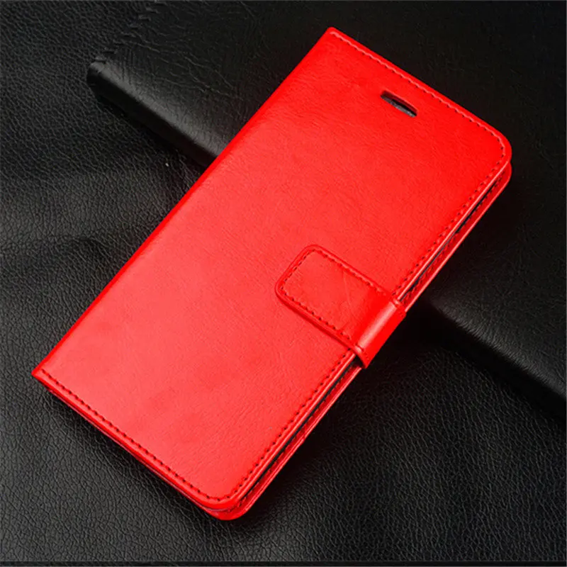 Red Кожаный чехол для телефона для zte лезвие V7 Max Чехол Флип 5," Роскошный кожаный кошелек чехол для телефона для zte лезвие V7 Max zte V7 Max чехол - Цвет: Red