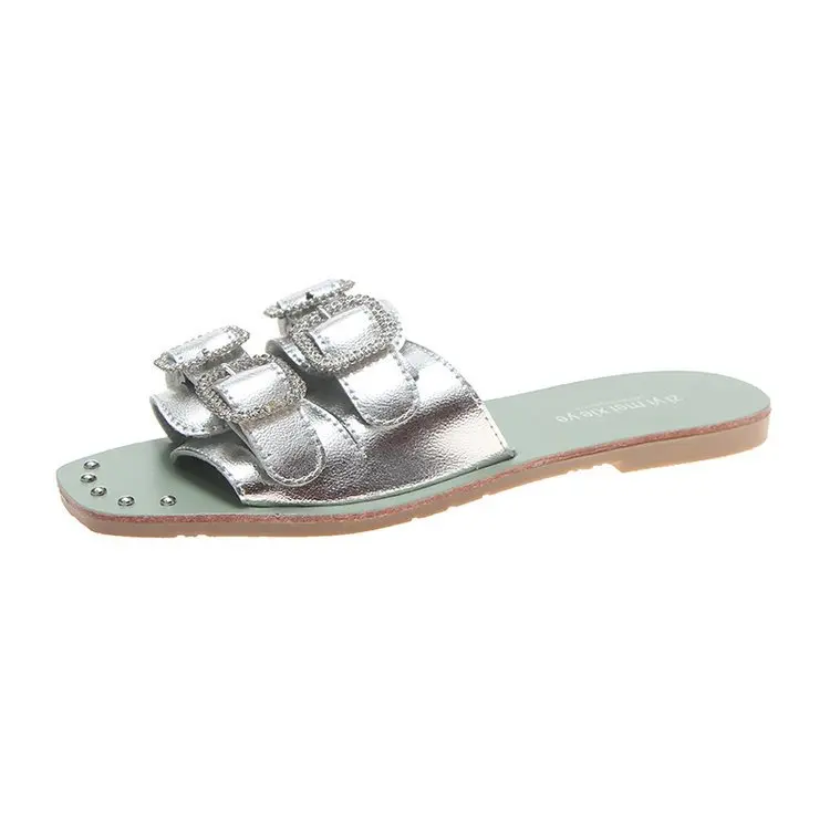 Летние женские тапочки повседневные пляжные шлепанцы Zapatos De Mujer домашние с