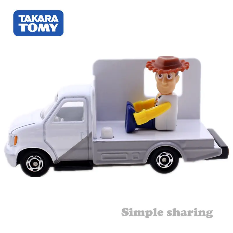 

Takara Tomy Tomica Disney Car Toy Story 4 TS-01 Woody & RV Diecast Hot Pop Miniature Anime Figure Kids Model For Children