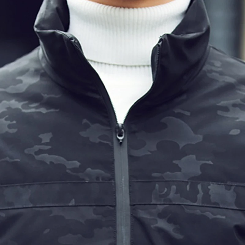 2017 Новый Зимний стиль мужские высококачественные пуховые пальто Высокое