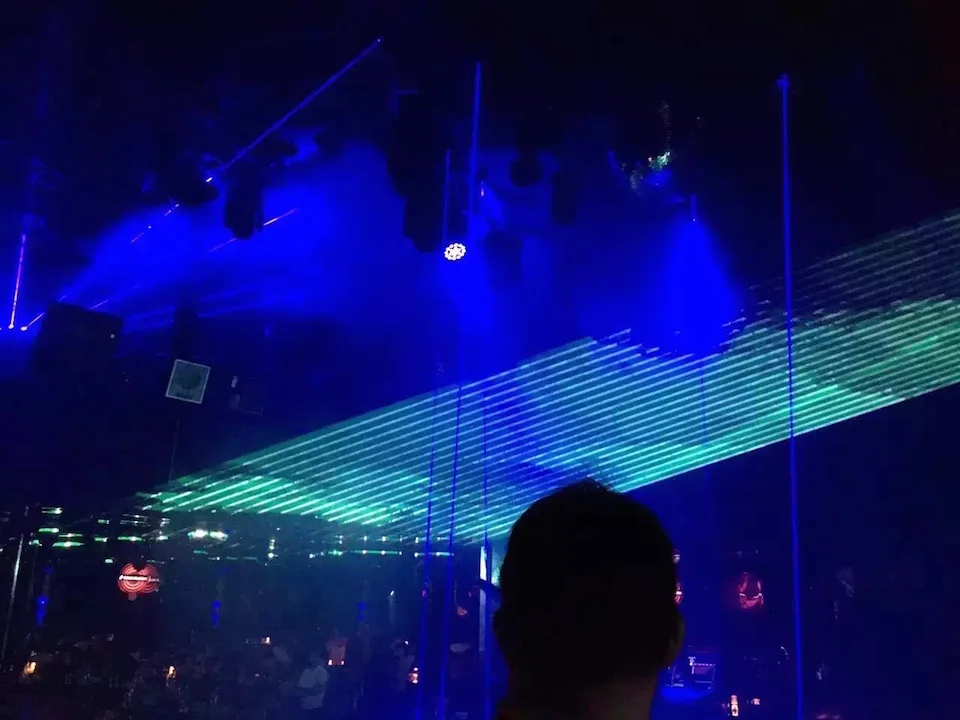 F светильник case + Большой мощный многоцветный RGB лазерный проектор 15 Вт