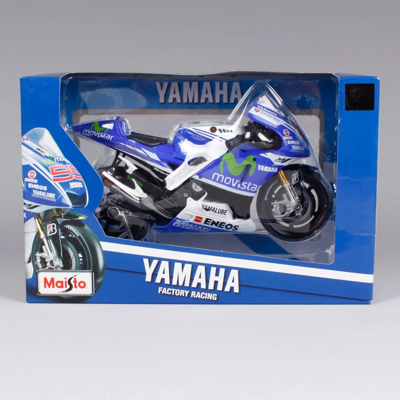 Maisto 1:10 YAMAHA YZR-M1 #99 Moto GP 2013 2014 Ver. Die-casts Metal bike Collection Models 31405 |
