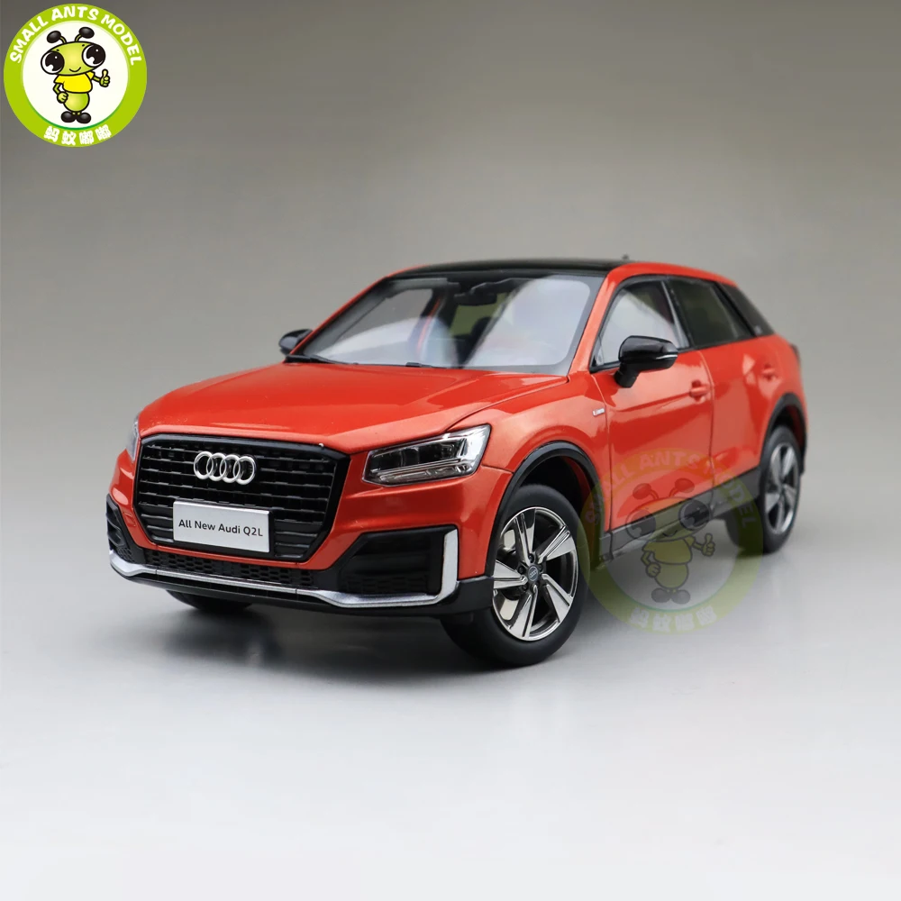 1/18 все новые Audi Q2 Q2L SUV литая модель металлический автомобиль внедорожник модель игрушки для девочек Дети мальчик подарочная коллекция оранжевый