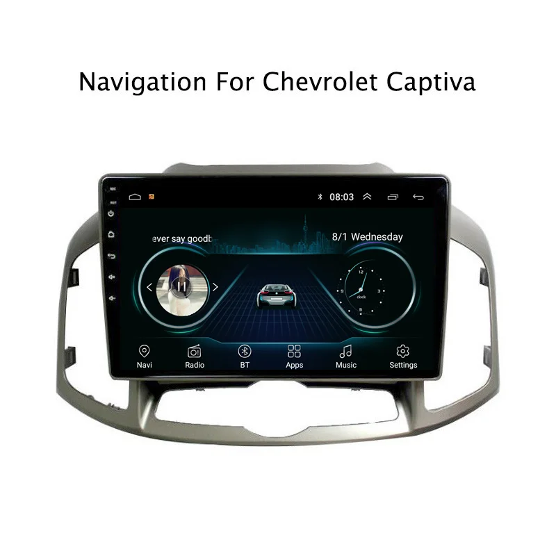 NaviTopia Android 8 1 автомобиль радио стерео плеер для Chevrolet Captiva 2012 2013 2014 2015 2016 с gps/Bluetooth/wi