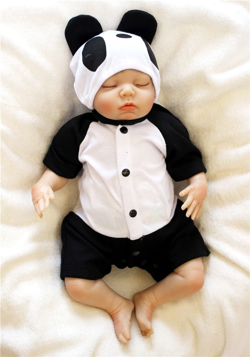 Силиконовые куклы Reborn Sleeping Boy 50 см милые для младенцев модный подарок на день