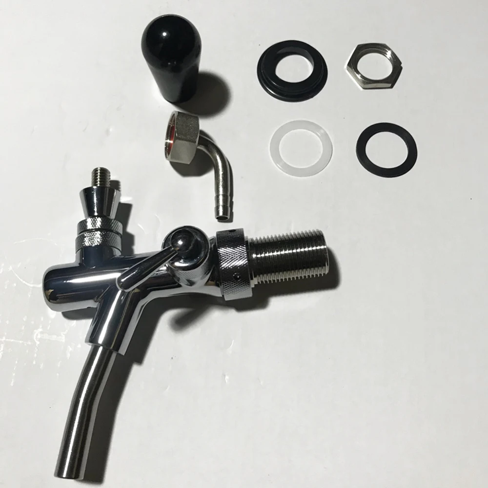 Регулируемый пивной кран из нержавеющей стали для сока вина пива бочки диспенсер