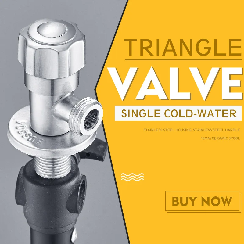 USU304 нержавеющая сталь заправочные клапаны одиночный треугольный клапан