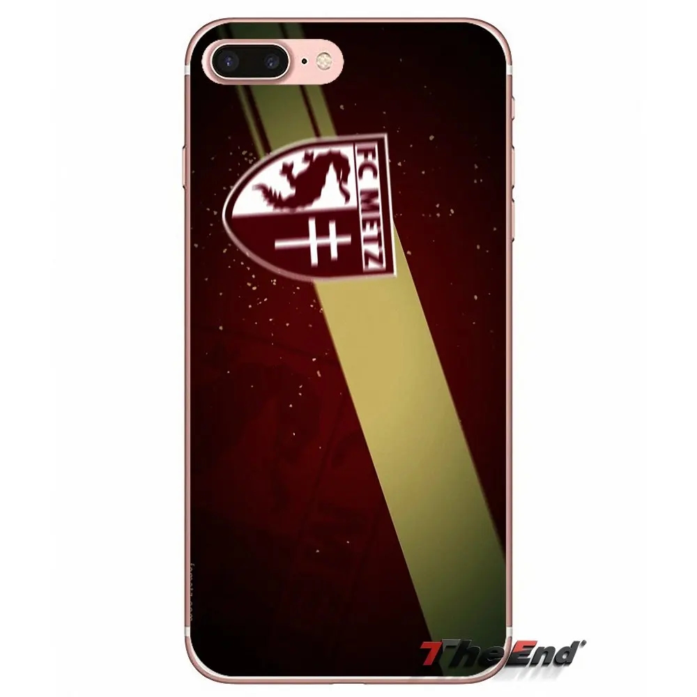 Чехол с логотипом для Huawei G7 G8 Ascend P7 P8 P9 Lite Honor 4C 5X 5C 6X Mate 7 8 9 Y3 Y5 Y6 II Pro FC Metz Ligue 2 Lorraine