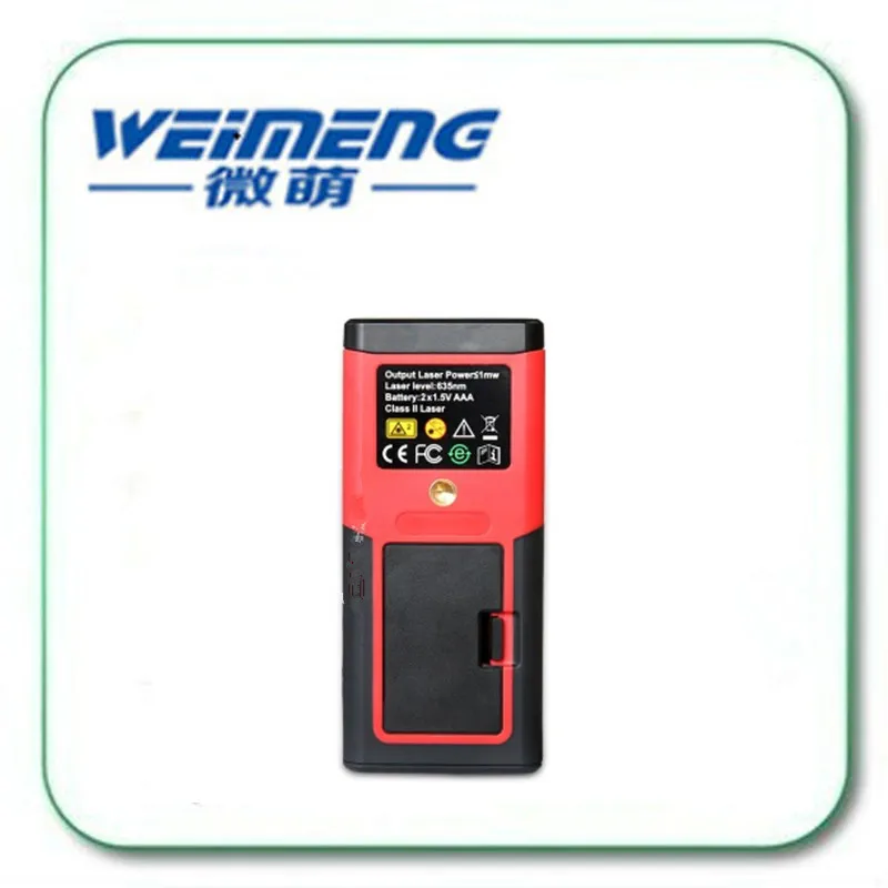 Ручной инфракрасный лазерный дальномер Weimeng 40 м 60 70 80 100 цифровая линейка
