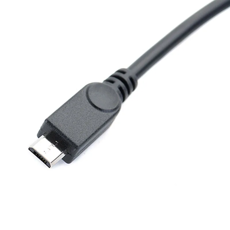 Кабель-переходник OTG с Micro USB папа на USB2.0 B m 1 м | Электроника