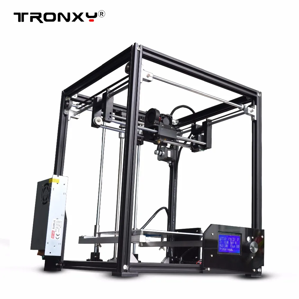 Tronxy 3d Принтер Комплект металлический каркас Platfrom печать размер 210*210*280 мм ndustrial