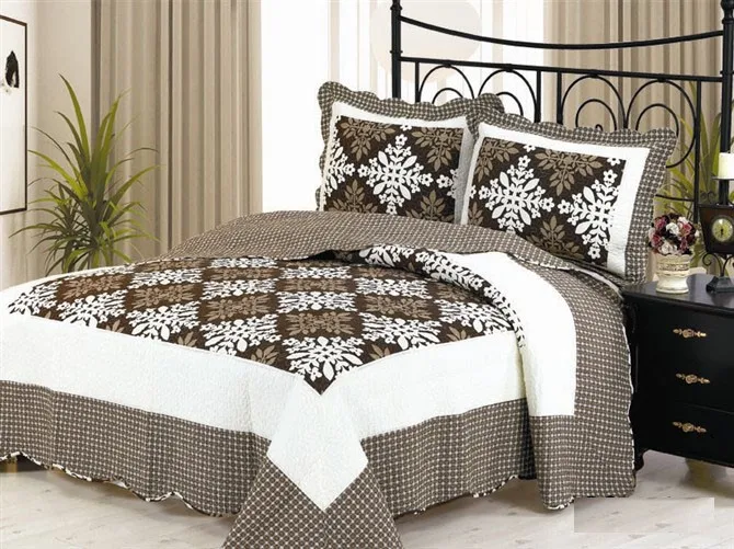 Одеяло из 100% хлопка с эффектом потертости комплект постельного белья в