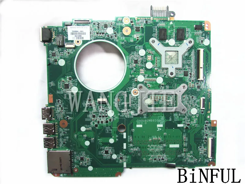 737986-501 Материнская плата для ноутбука для hp 15-N 737986-001 DA0U82MB6D0 I7-4500U 740 м 2 ГБ полностью протестированы