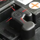 Специальный защитный ящик для положительных и отрицательных полюсов, защитная крышка автомобильной батареи для Volkswagen T-ROC T ROC 2018