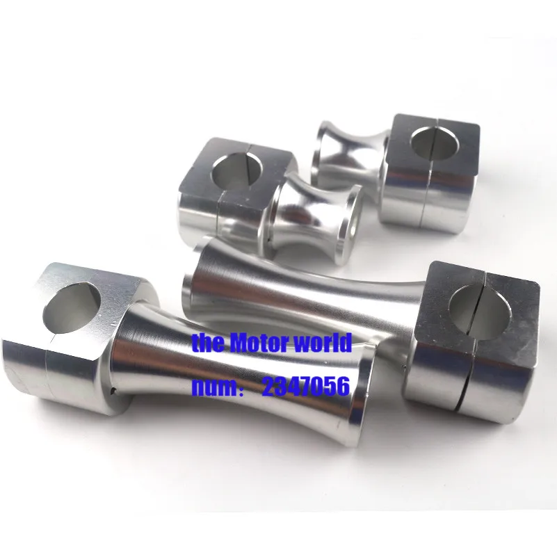

FOR Monkey Bike Motorcycle ATV parts 10cm Height CNC 22mm Aluminum Alloy Clamps 7/8" Handlebar Mounts Riser Clamp