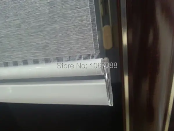 100% полиэстер лен серый экологически чистые полупрозрачные шторы зебры для