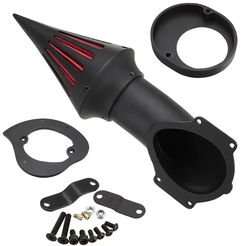 Мотоциклетный воздухоочиститель VStar 650 650-1986 Vstar650 с черными шипами | Автомобили и