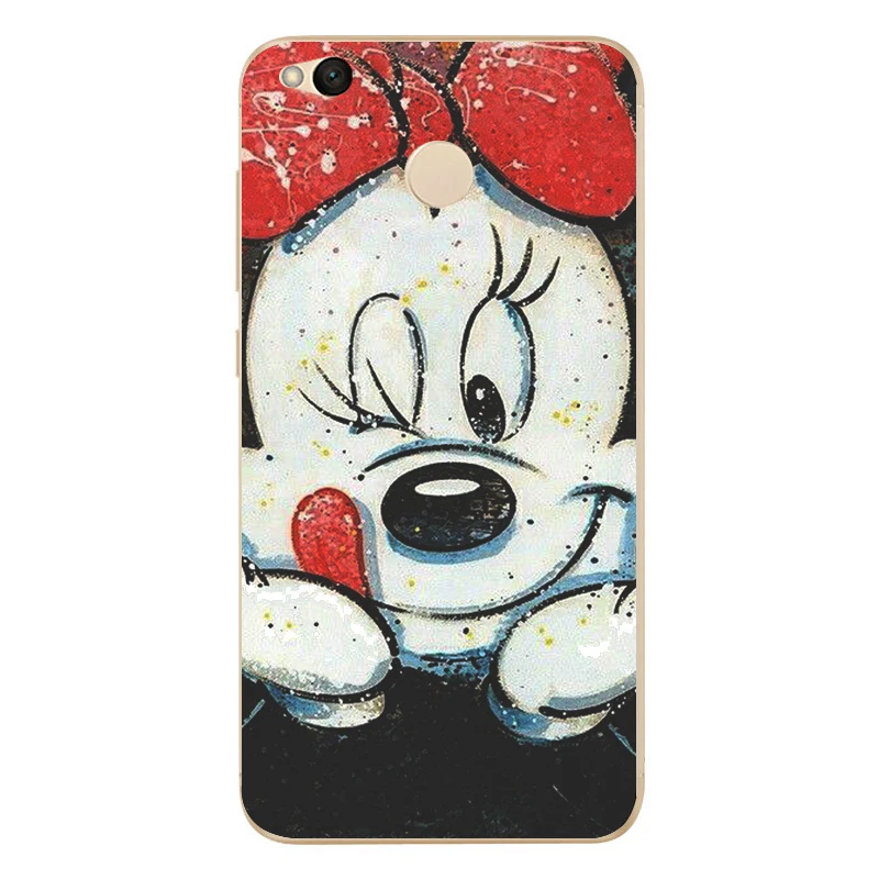 Мягкий чехол для телефона MLCRIYG Xiaomi Redmi 4X цветной мягкий из ТПУ с изображением