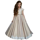 Нарядное платье для маленьких девочек; детское вечернее платье; бальное платье; fantasia infantil para menina; платье с рукавами-крылышками и цветочным узором для девочек