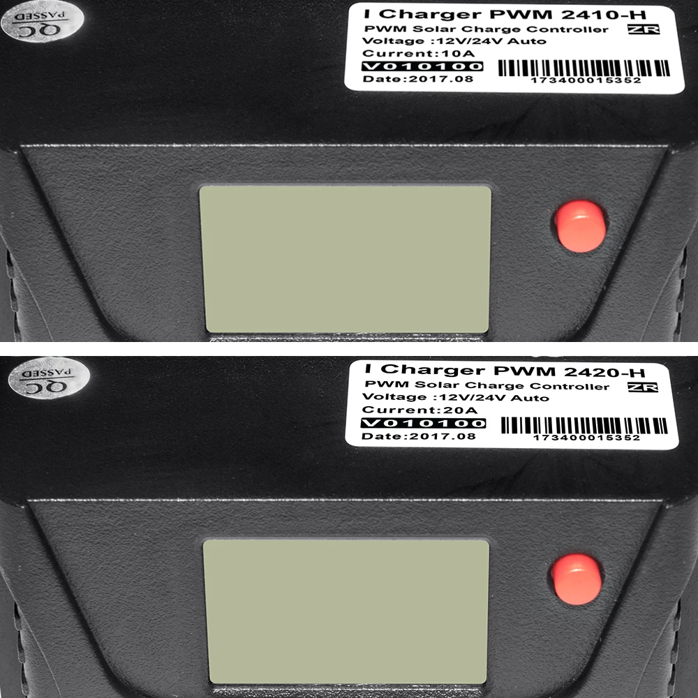 EASUN POWER контроллер солнечного заряда 10A ШИМ LCD USB 5V солнечный регулятор 12V 24V