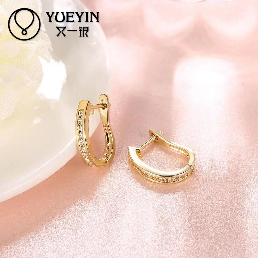 Женские серьги цвета розового/желтого золота модные ювелирные изделия для