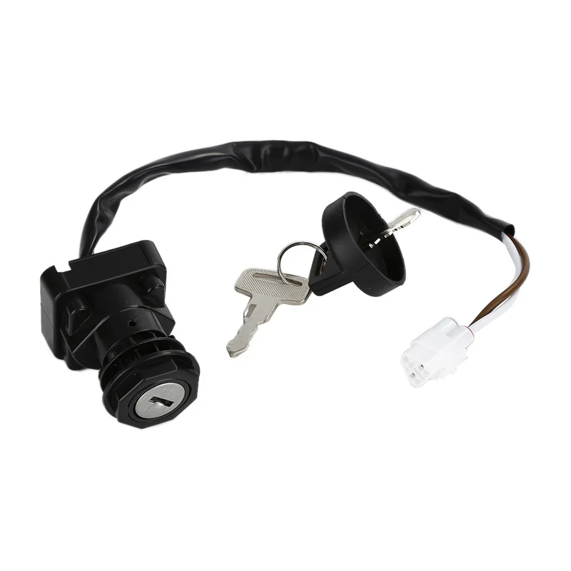 

Ignition Key Switch Fits for Kawasaki KVF400 PRAIRIE 400 99-02 with 2 Keys Atv Switch Electric Motorcycle Cover Lock