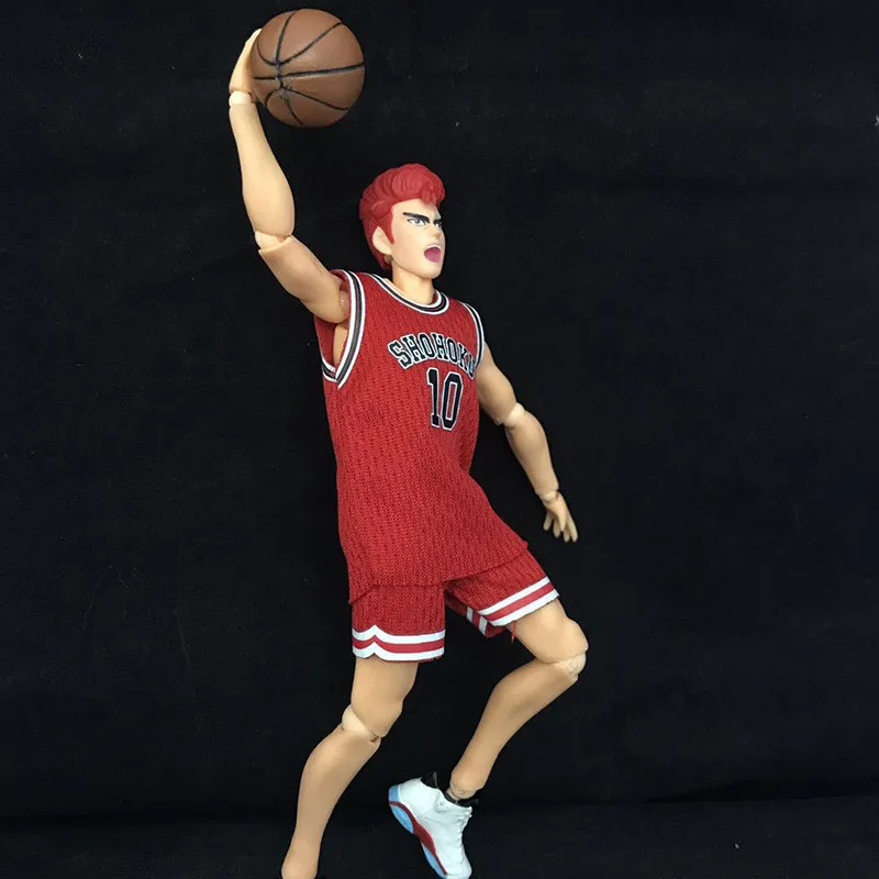Аниме Slam Dunk вариант Hanamichi Sakuragi фигурку игрушки Shohoku Figuras Кукла Brinquedos баскетбольные