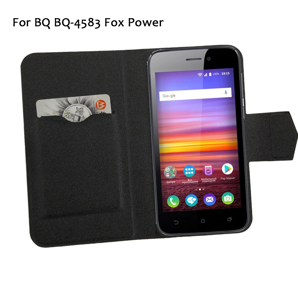 5 цветов Лидер продаж! Кожаный чехол для BQ 4583 Fox Power Прямая поставка с завода|cover