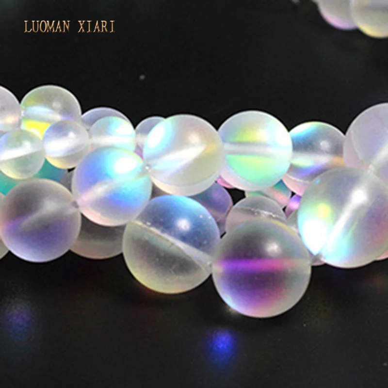 Бусины из натурального камня для изготовления ювелирных изделий ожерелий