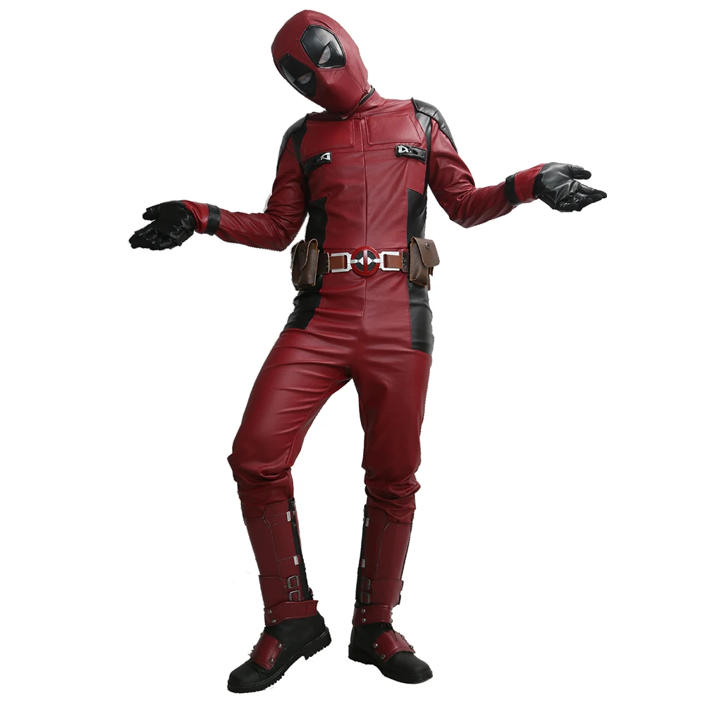 XCOSER костюм для косплея Дэдпул взрослых Для мужчин New Cool 2019 Хэллоуин праздничная