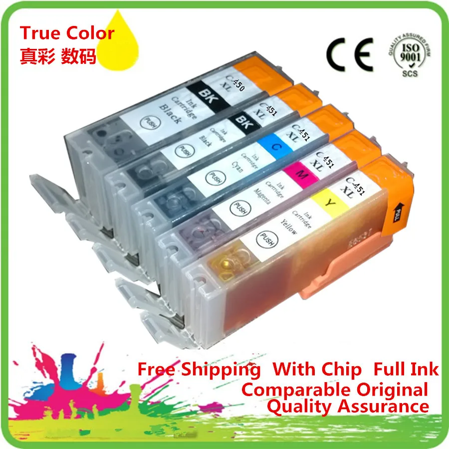 PGI 450 PGI450 PGI-450 PGI450BK PGI-450BK CLI-451 Ink Cartridge Replacement For Canon MG5440 MG5540 MG6440 Ip7240 MX924 IX6540 | Компьютеры