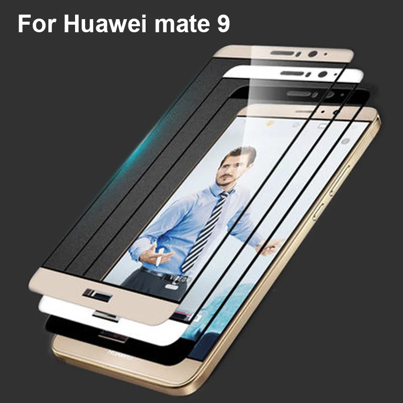 Полное покрытие закаленное стекло для Huawei Mate9 Защитная пленка экрана Mate 9 MHA-AL00 |