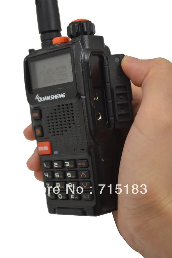 Quansheng портативная Двухдиапазонная рация каналов FM 128 бесплатная доставка новинка