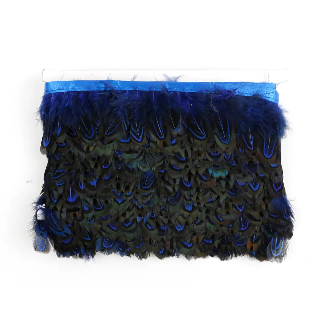1Meter 6cm Chicken Rooster Tail Feathers Trim Ribbon for Wedding Party Clothing Feather | Дом и сад