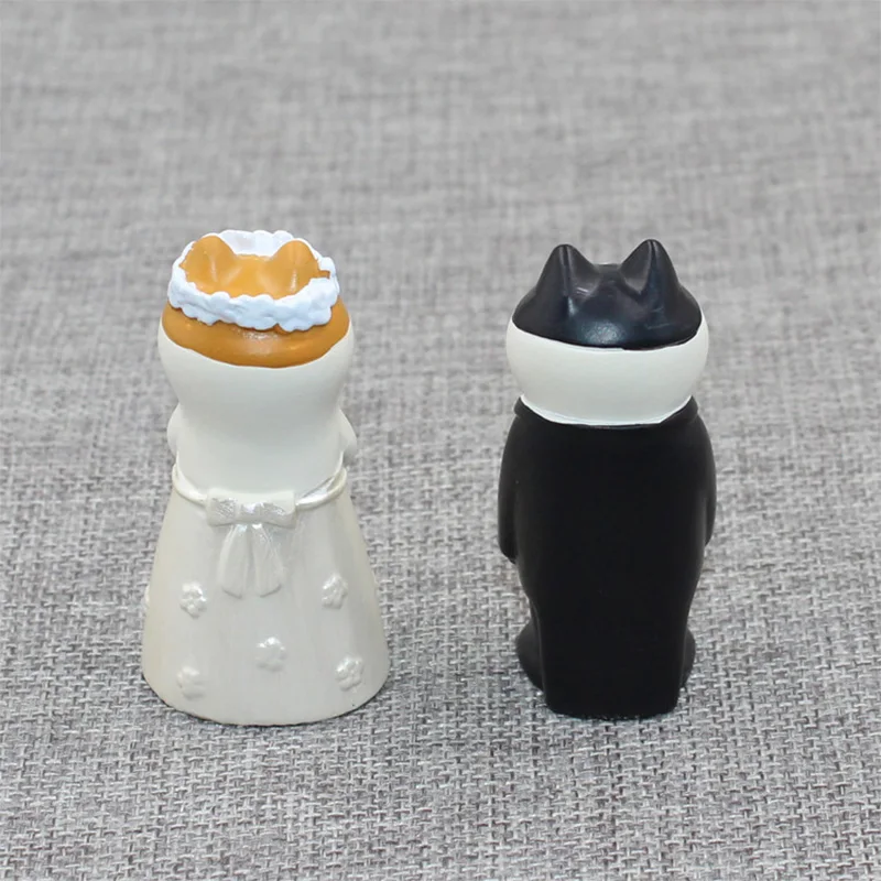 Японская миниатюрная Статуэтка Zakka Decole Cat статуэтка котенка украшение для дома