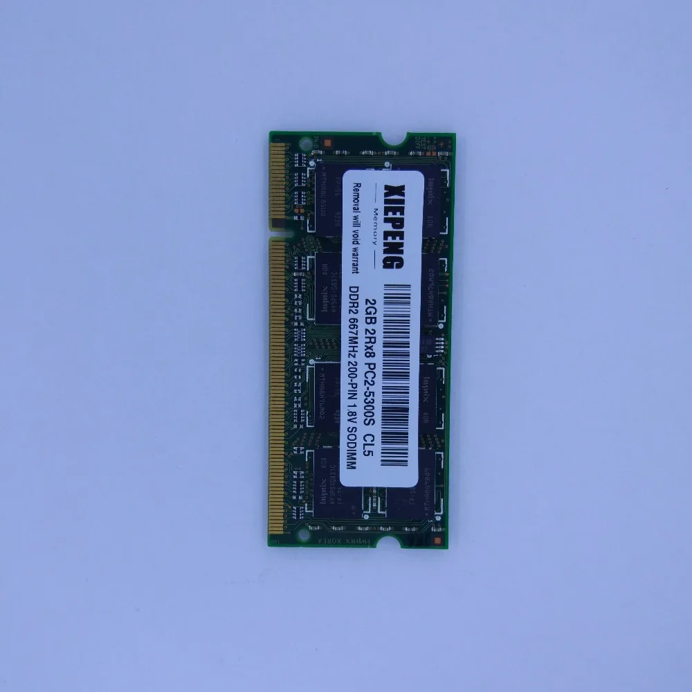

Laptop RAM 4GB 2Rx8 PC2-5300S DDR2 2g 667MHz pc2 5300 for DELLXPS720 M1210 M1330 M1530 M1710 D410 D420 D430 D510 Notebook Memory