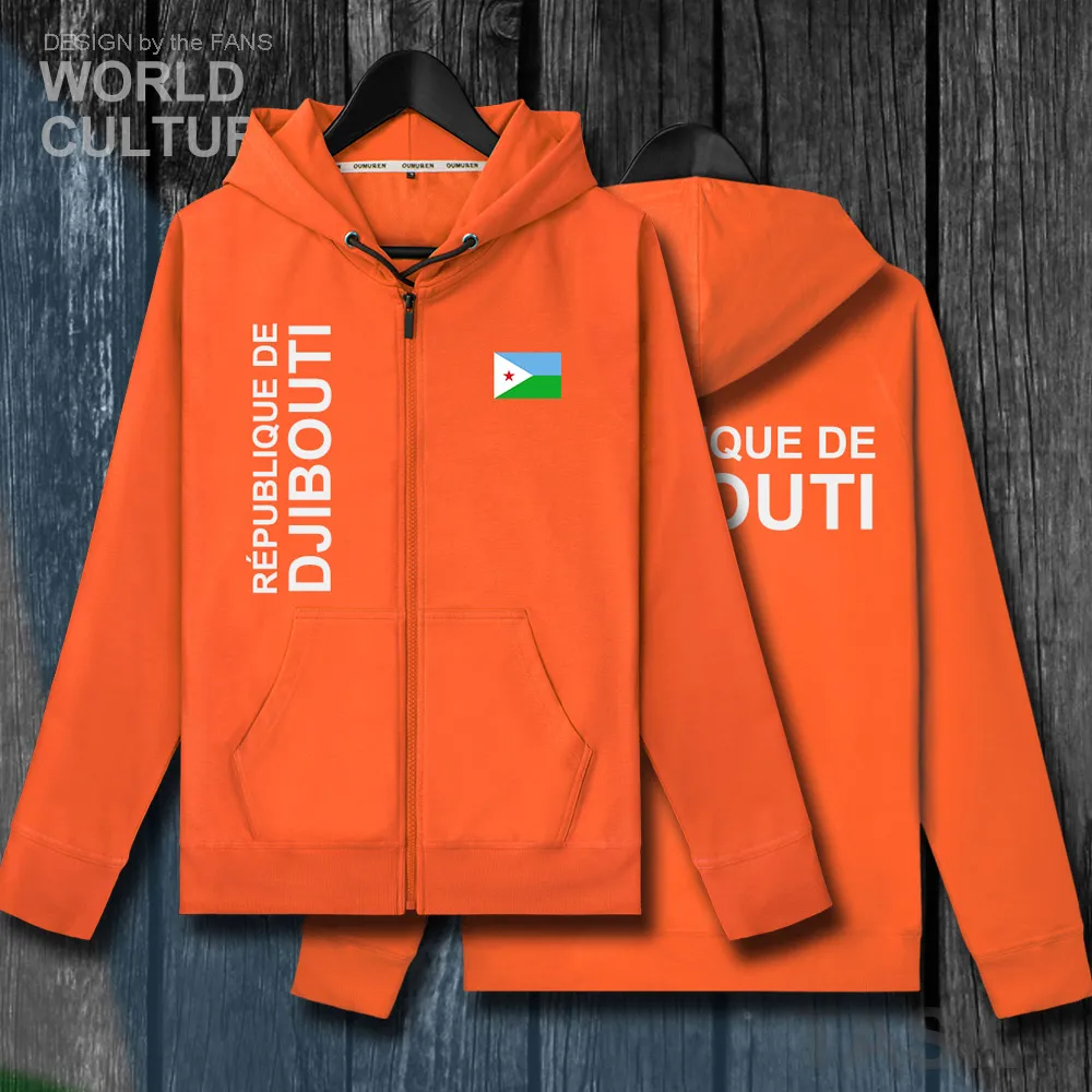 

Djibouti DJI Djiboutian DJ mens zipper fleeces hoodies winter jerseys men jackets and nation clothes country sweatshirt coats