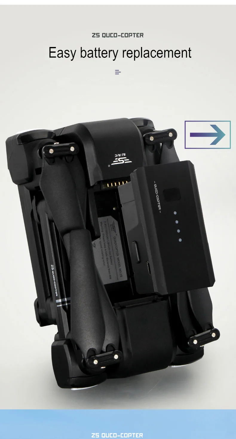 SJRC Z5 RC Дрон Профессиональный gps RTF 5G WiFi FPV 1080P камера с gps режим следования за мной RC Квадрокоптер vs XS809 B5W JJPRO X5 F11