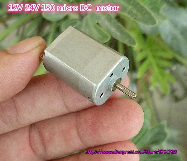 Металлическая щетка 130 miro DC мотор 12В 24В 15*20*25 мм игрушечный ~|dc motor 12v|dc motormotor 12v |