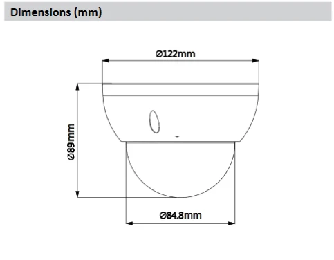 Dahua PTZ камера SD22204I-GC 2-мегапиксельная 1/2.7 cmos 4x слежения HDCVI 2 7 мм-11 мм фокусное