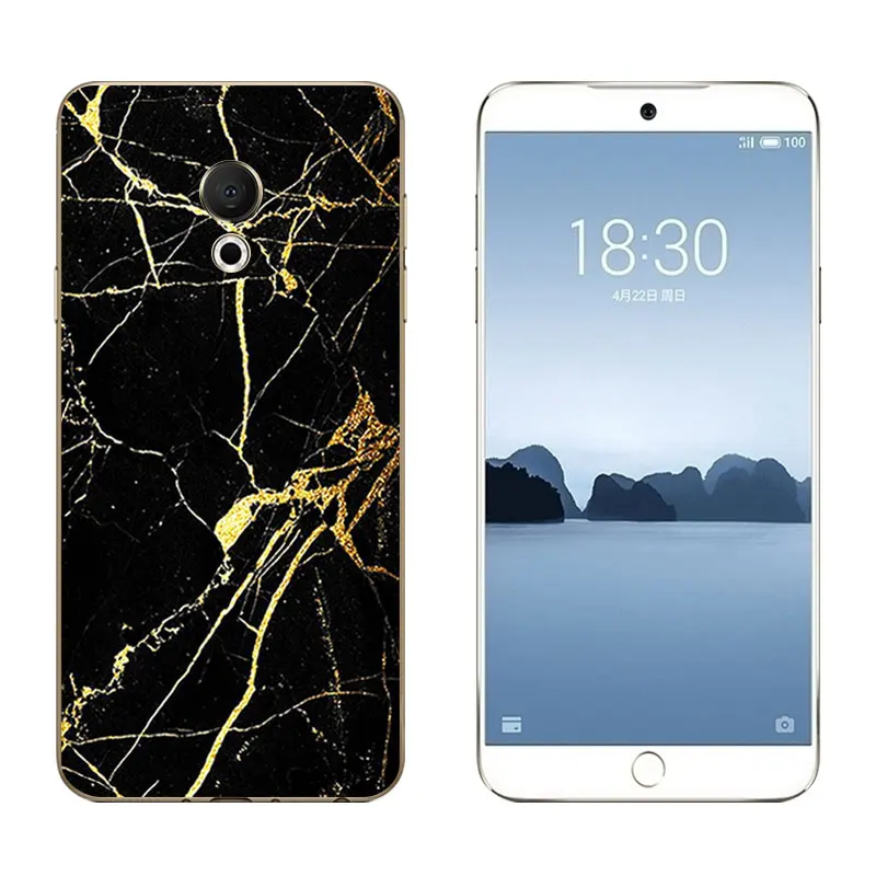 5 46 &quotдля Meizu 15 Lite Мягкий ТПУ силиконовый чехол для M15 задняя крышка Coque Fundas Pine Printing