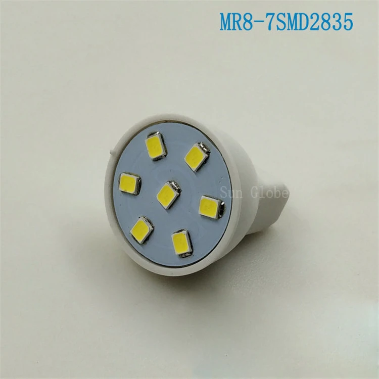 Новые MR8 лампада светодиодный настенный светильник переменного тока/DC12V 12-24V Bombillas светодиодный лампы Точечный светильник 6 светодиодный s 7 светодиодный S 5050 2835 SMD Lampara точечный светильник